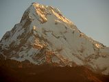Poon Hill 17 Annapurna South Just After Sunrise